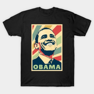 Barack Obama Vintage Colors T-Shirt